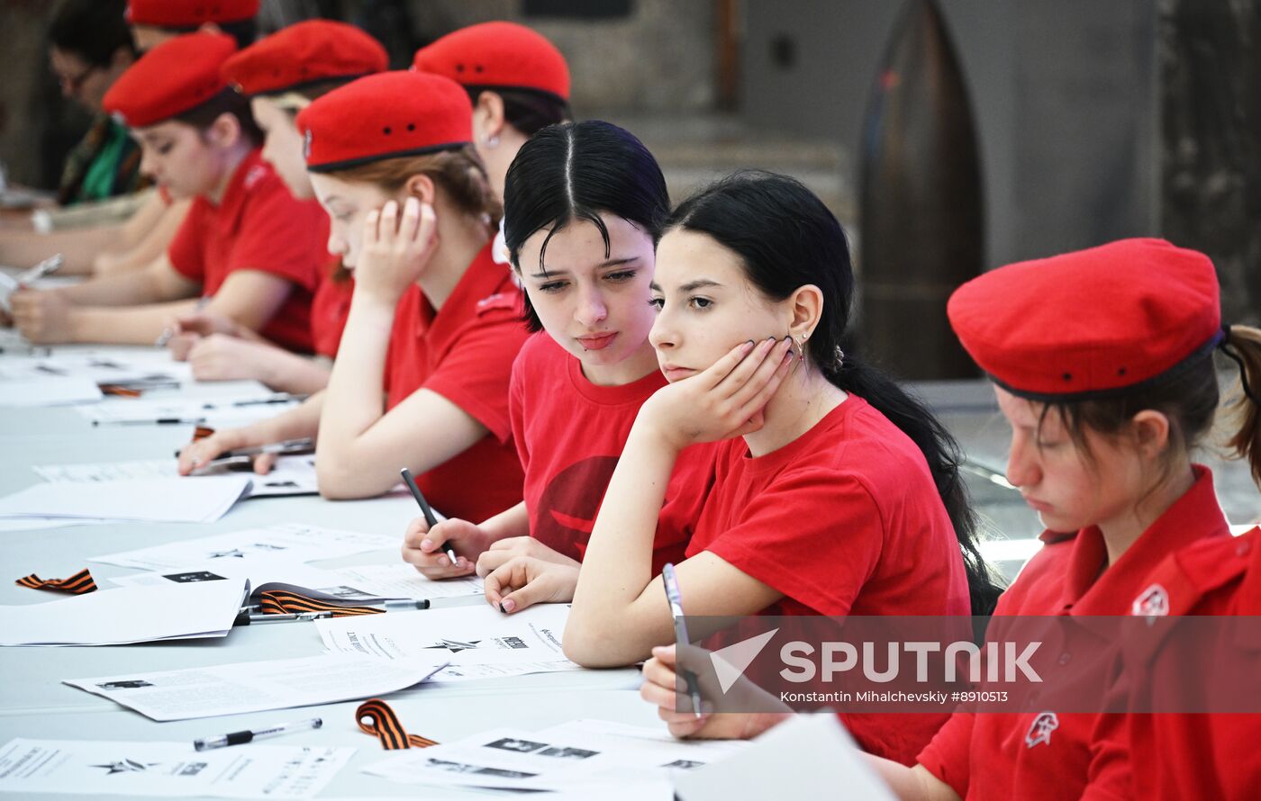 Russia Moldova Victory Dictation Campaign