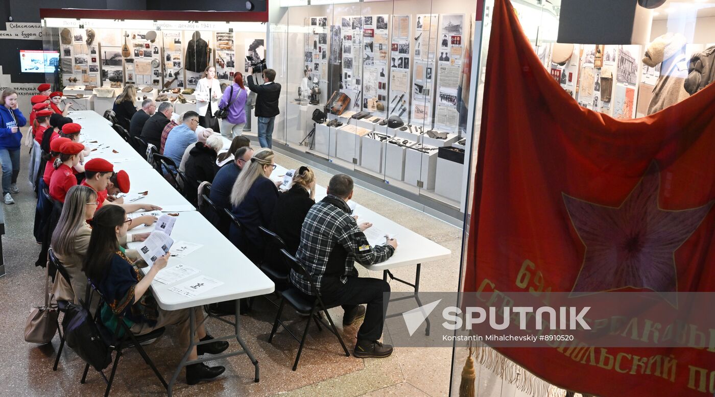 Russia Moldova Victory Dictation Campaign