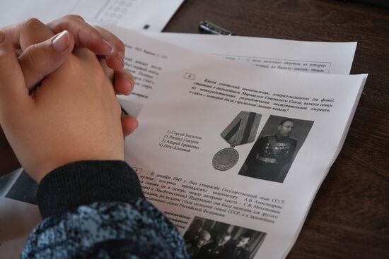 Russia Moldova Victory Dictation Campaign