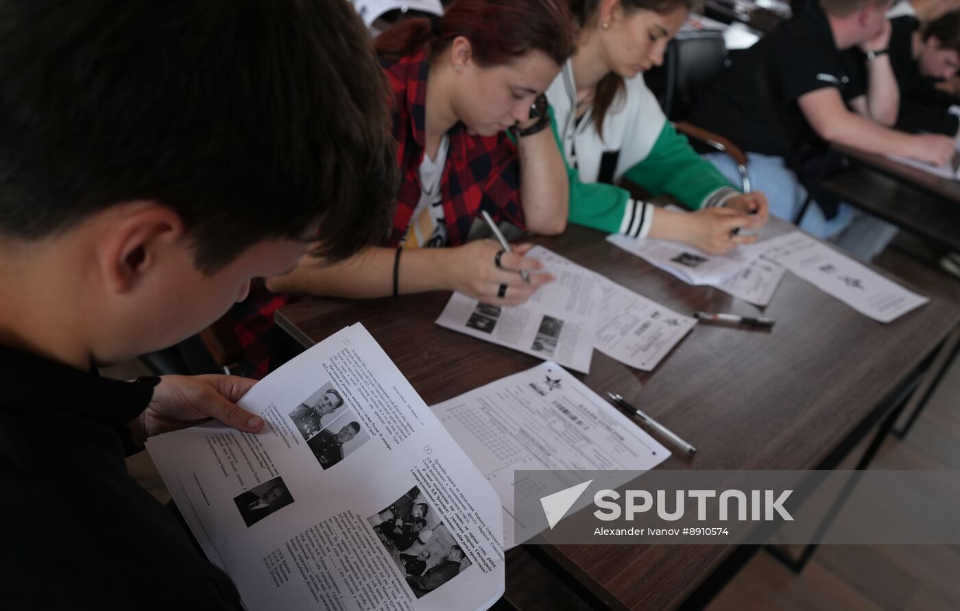 Russia Moldova Victory Dictation Campaign