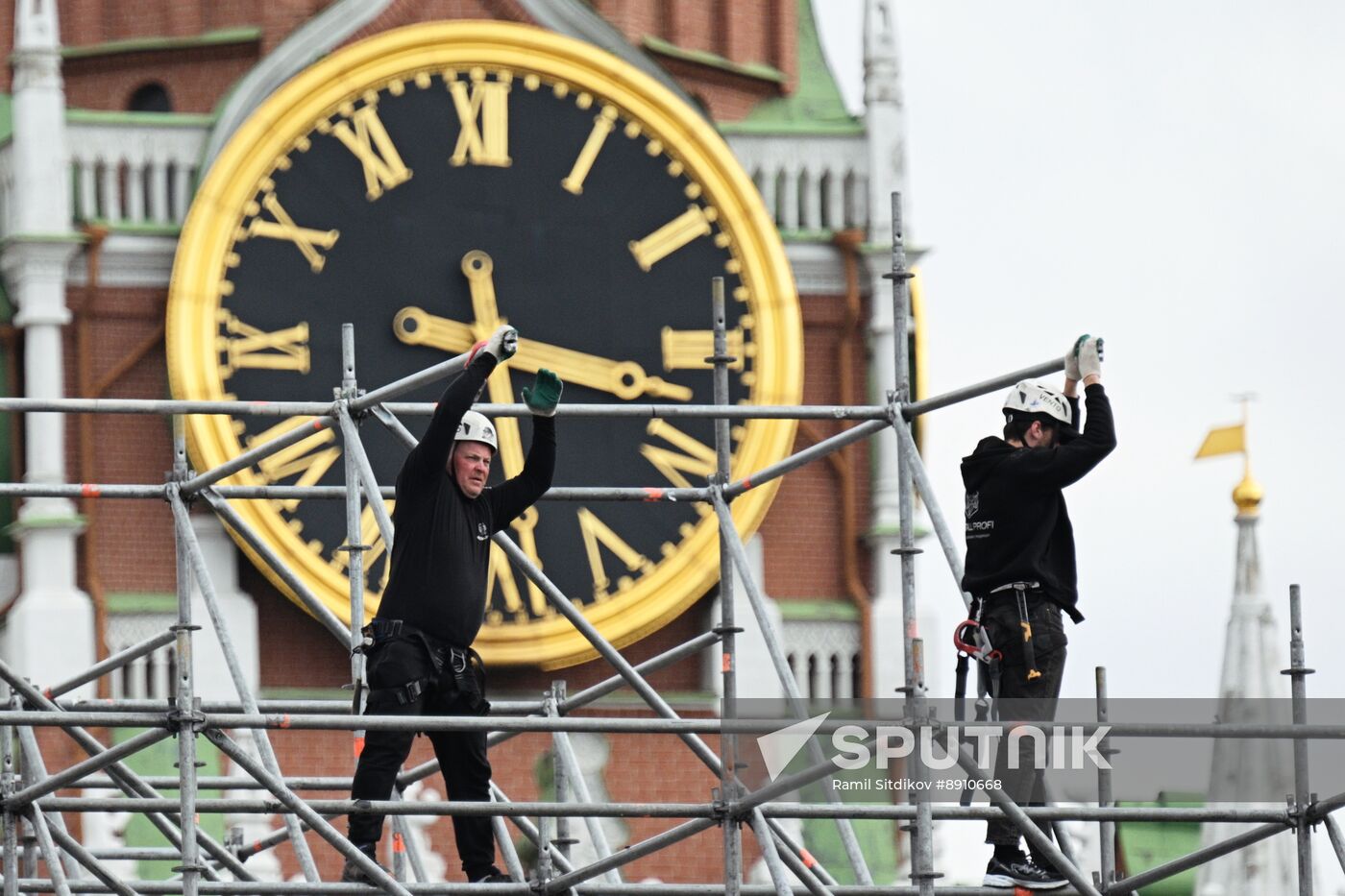 Russia WWII Victory Day Preparations