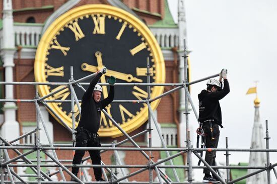 Russia WWII Victory Day Preparations