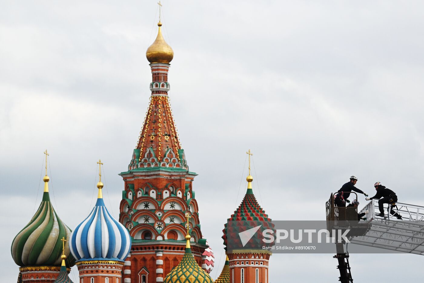 Russia WWII Victory Day Preparations