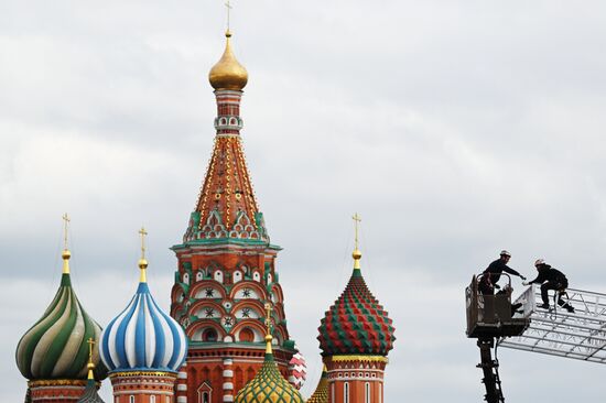 Russia WWII Victory Day Preparations