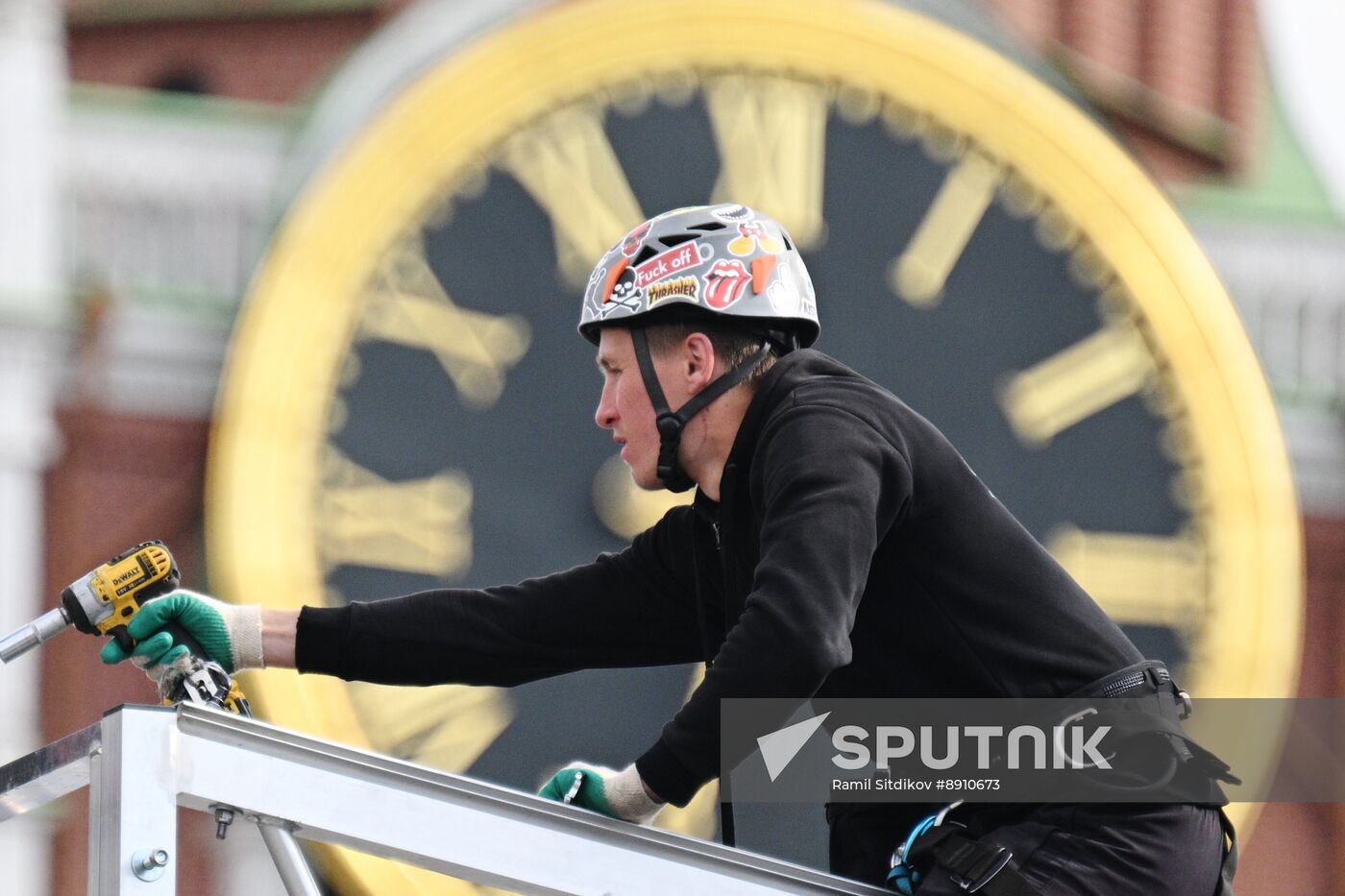 Russia WWII Victory Day Preparations