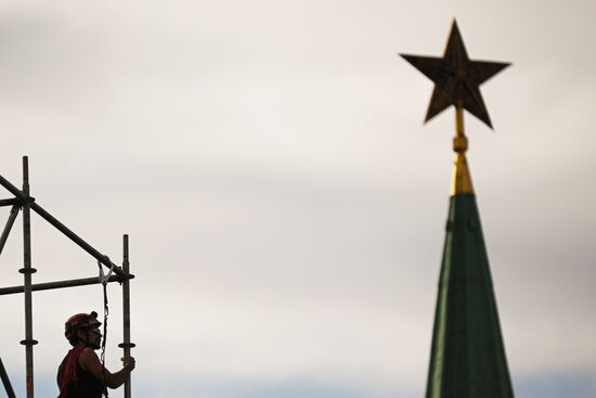 Russia WWII Victory Day Preparations