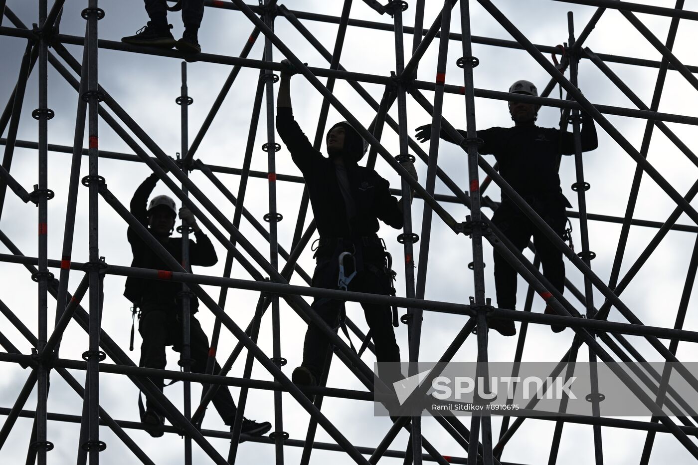 Russia WWII Victory Day Preparations