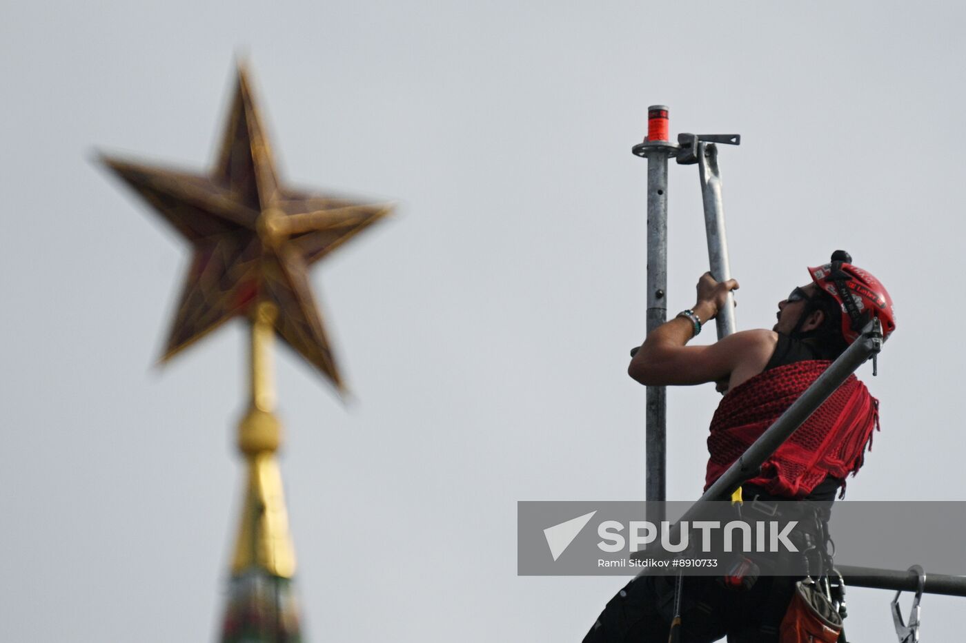 Russia WWII Victory Day Preparations