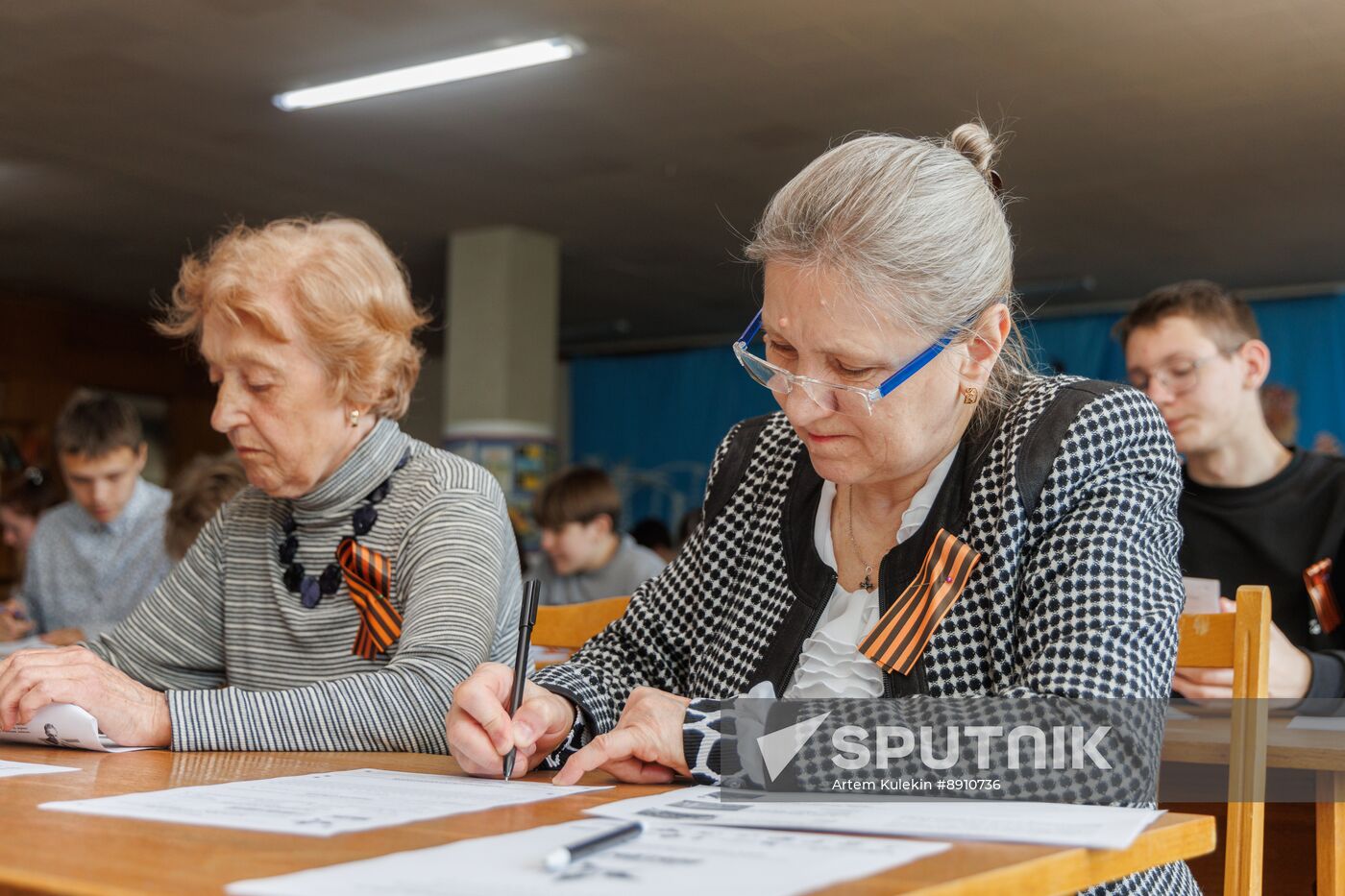 Russia Moldova Victory Dictation Campaign