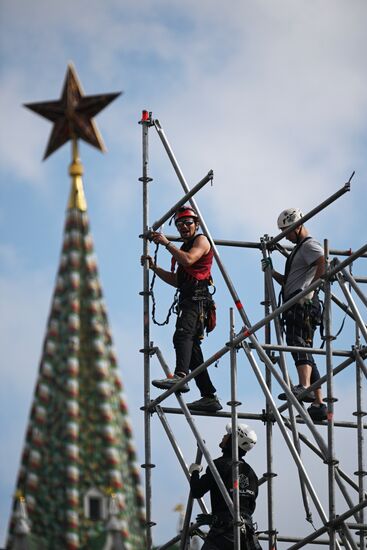 Russia WWII Victory Day Preparations