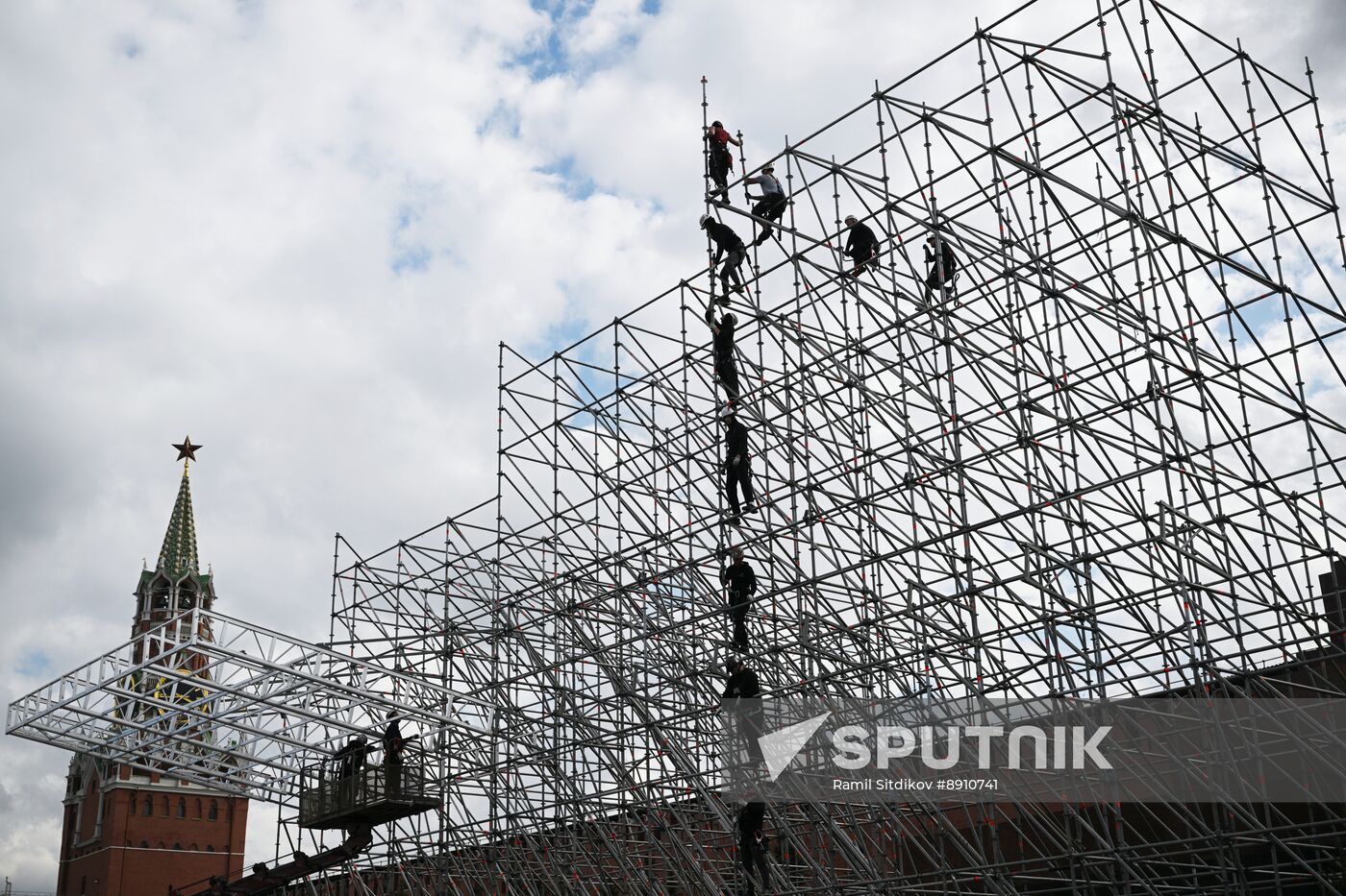 Russia WWII Victory Day Preparations
