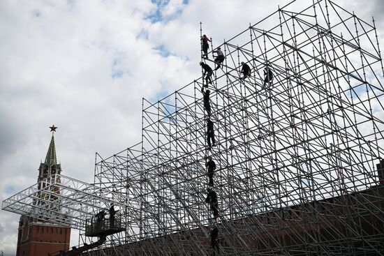 Russia WWII Victory Day Preparations