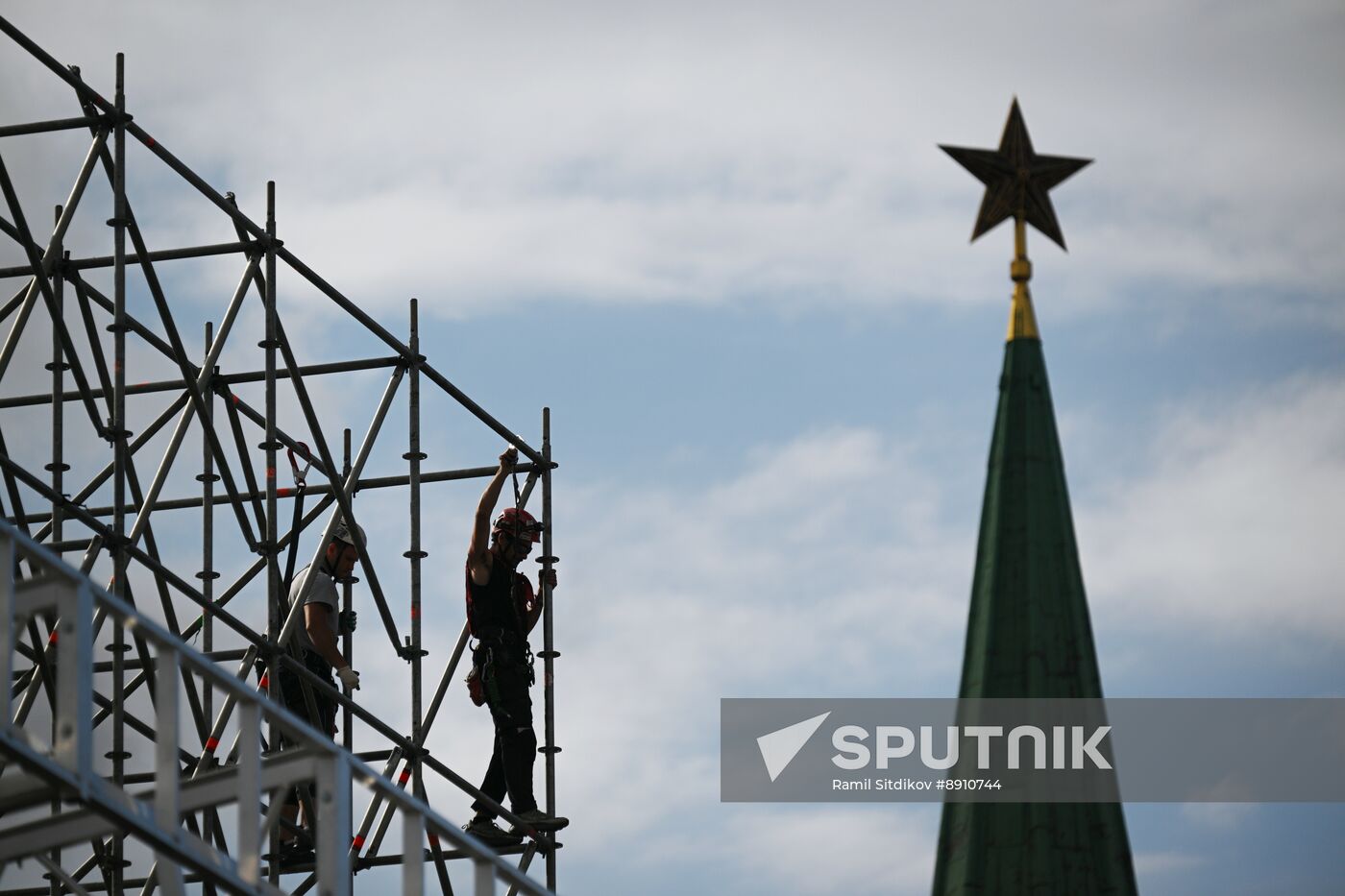 Russia WWII Victory Day Preparations