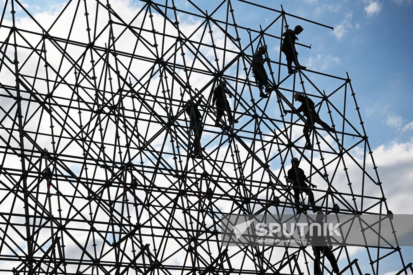 Russia WWII Victory Day Preparations