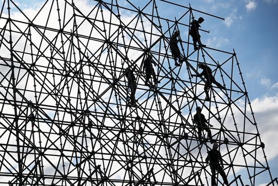 Russia WWII Victory Day Preparations