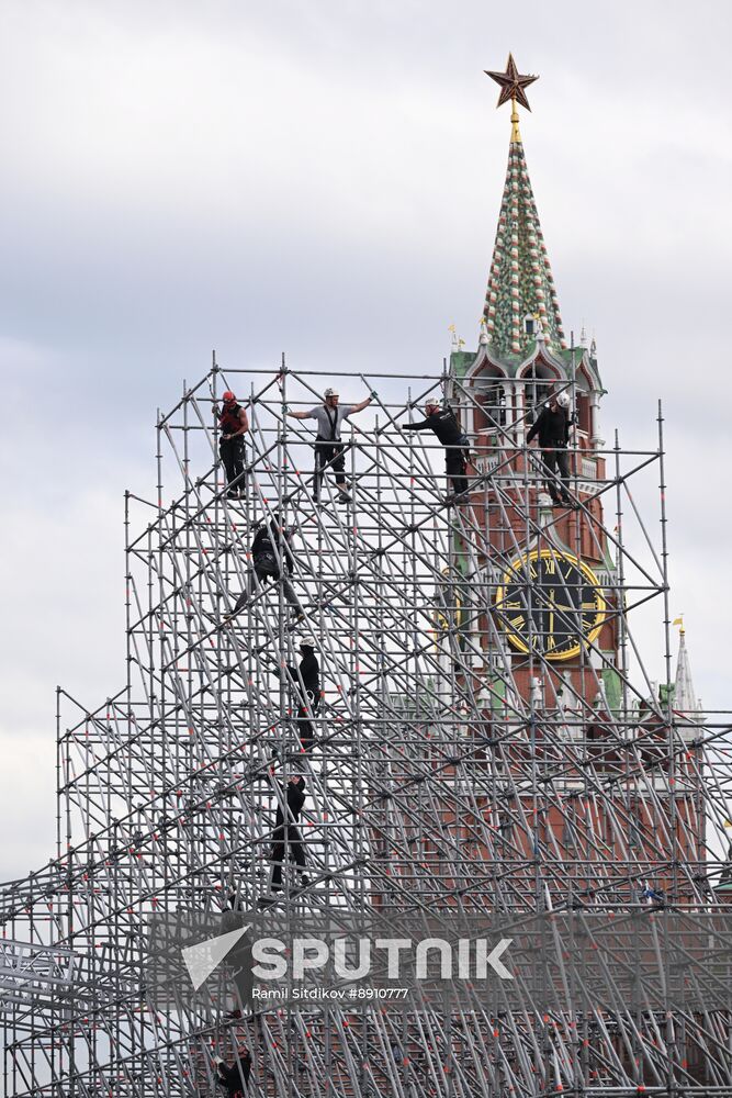 Russia WWII Victory Day Preparations