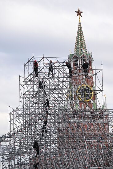 Russia WWII Victory Day Preparations