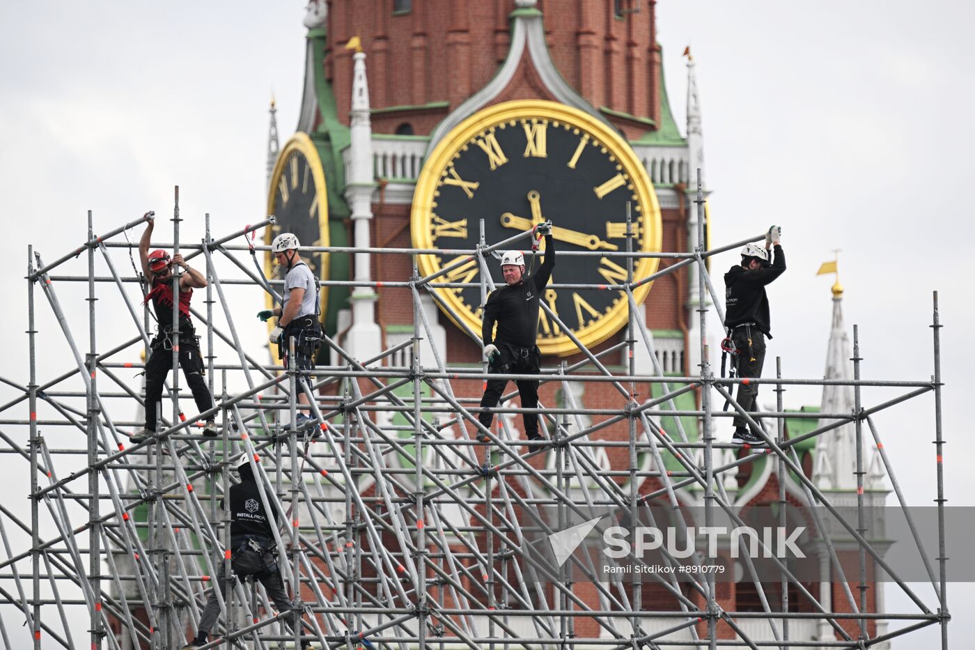 Russia WWII Victory Day Preparations