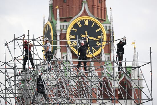 Russia WWII Victory Day Preparations