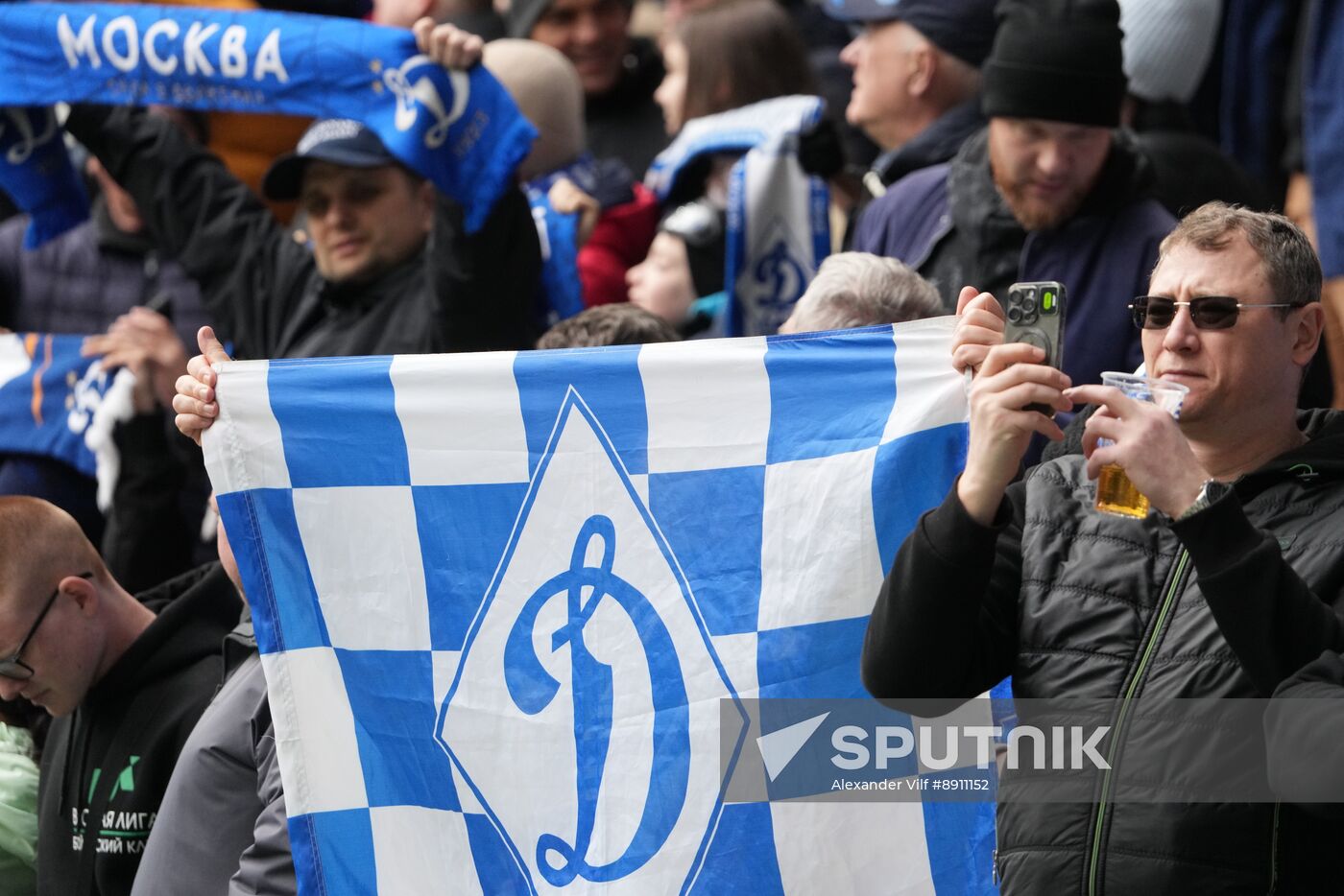 Russia Soccer Premier-League Dynamo - Zenit