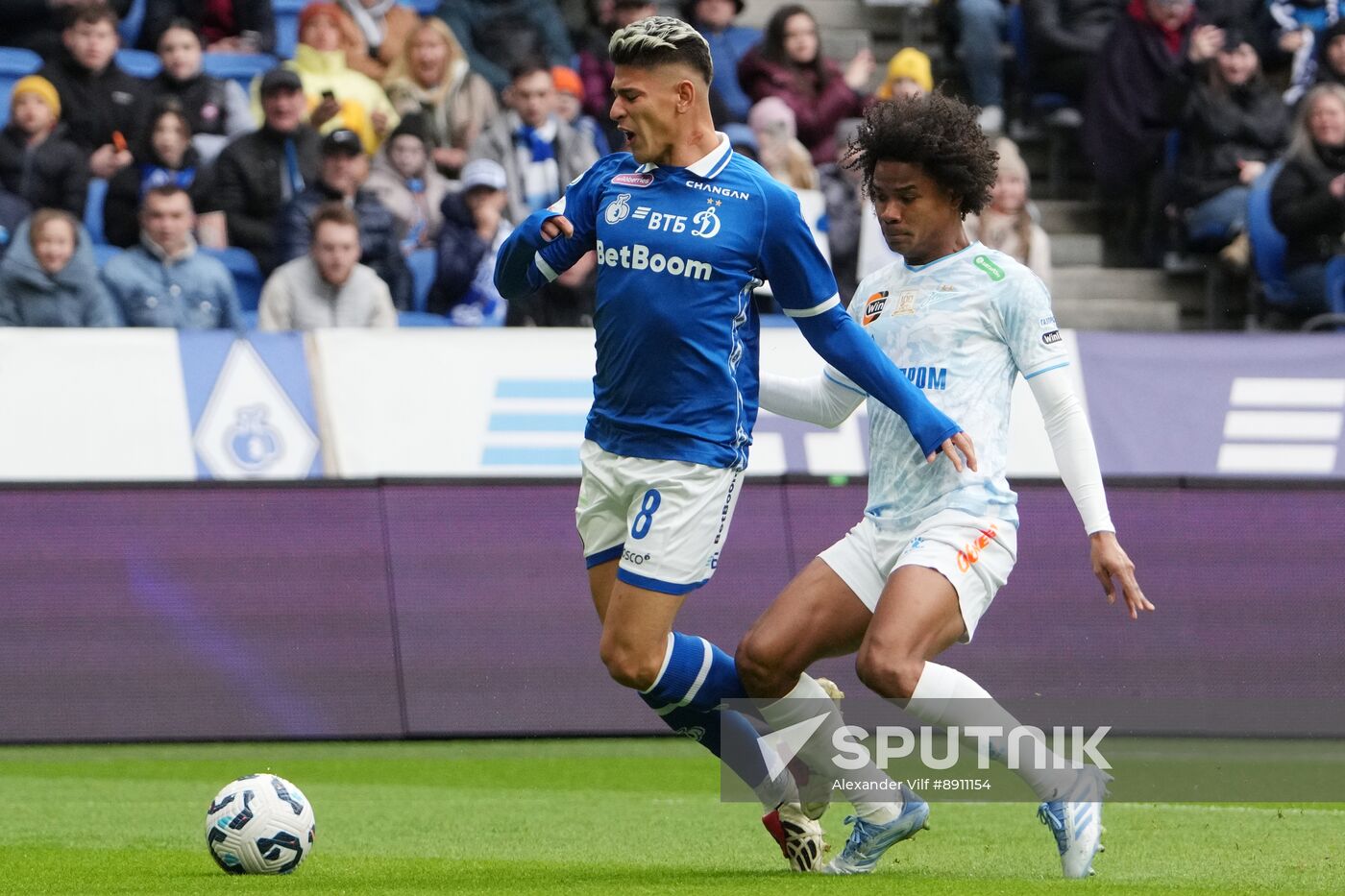 Russia Soccer Premier-League Dynamo - Zenit