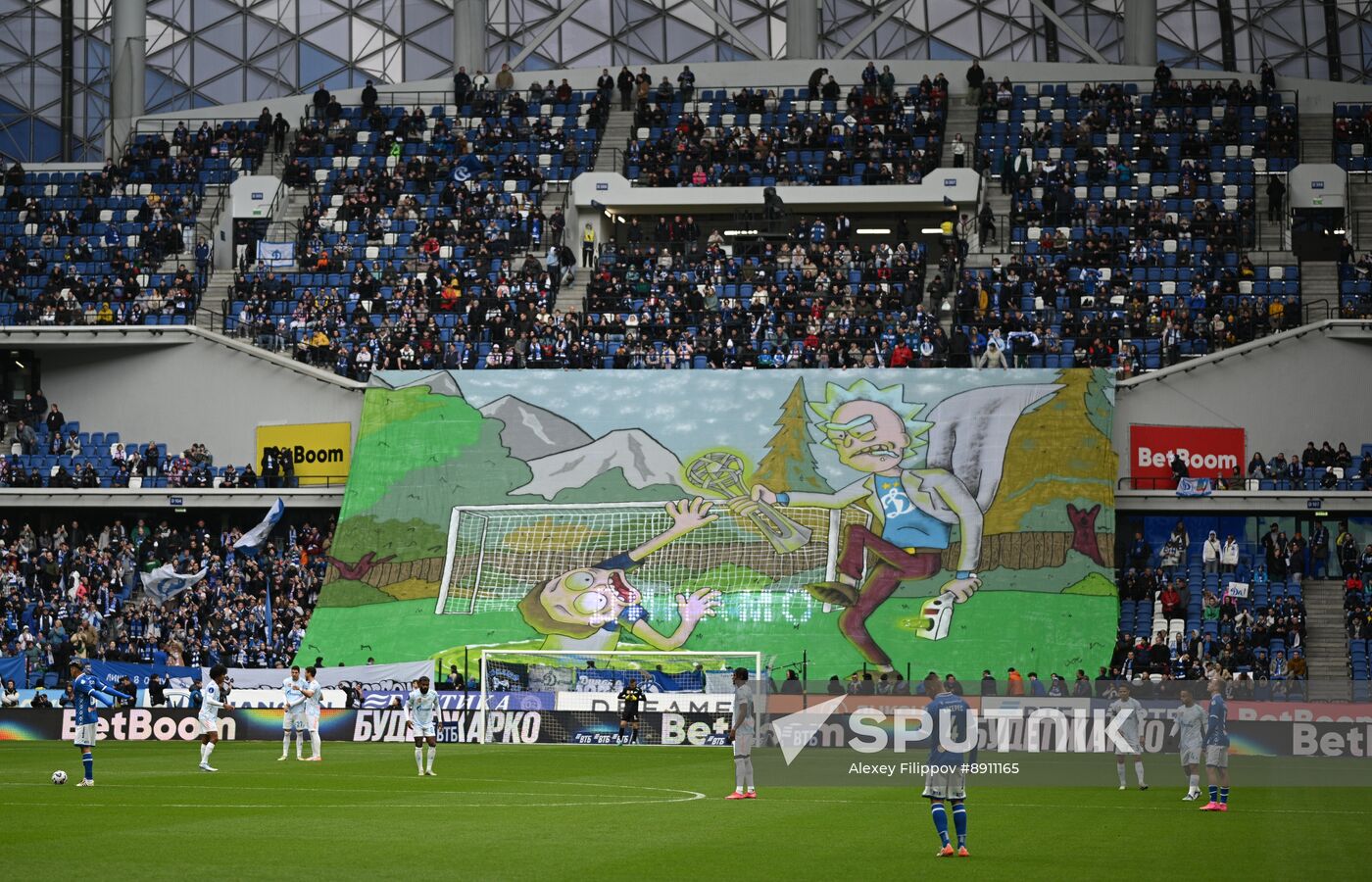Russia Soccer Premier-League Dynamo - Zenit