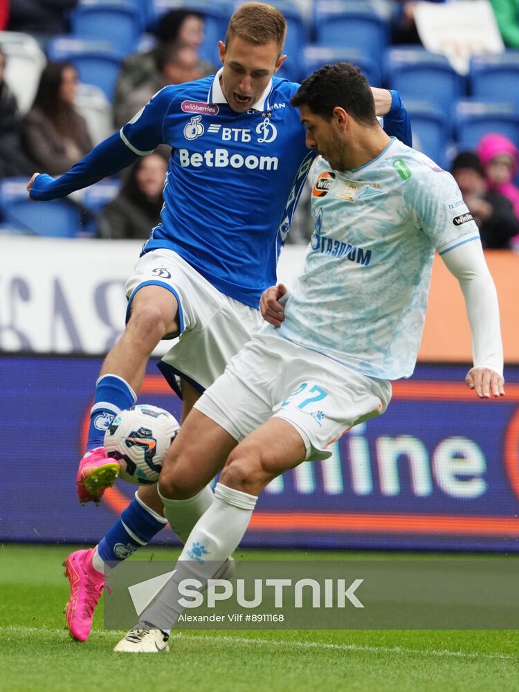 Russia Soccer Premier-League Dynamo - Zenit