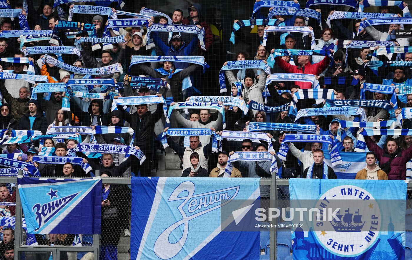 Russia Soccer Premier-League Dynamo - Zenit