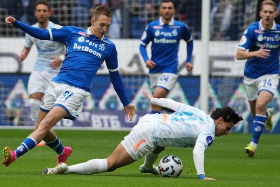 Russia Soccer Premier-League Dynamo - Zenit