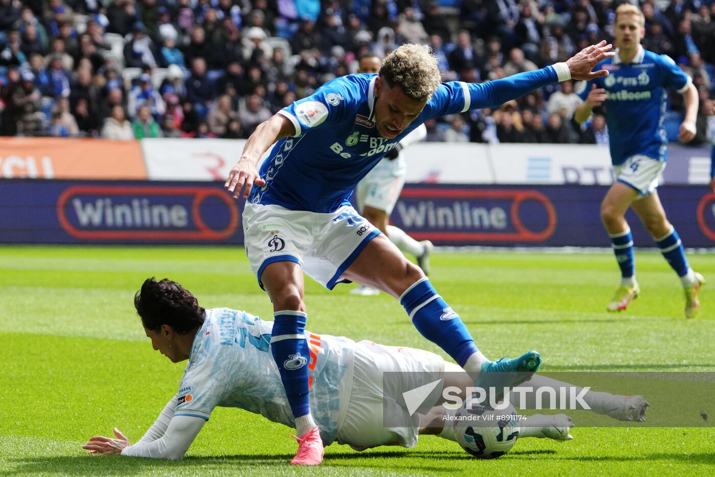 Russia Soccer Premier-League Dynamo - Zenit