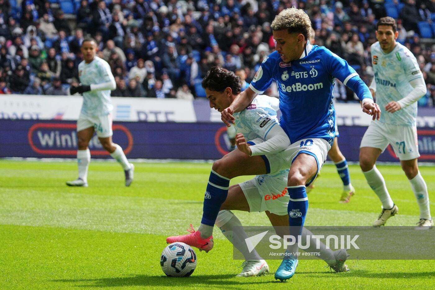 Russia Soccer Premier-League Dynamo - Zenit