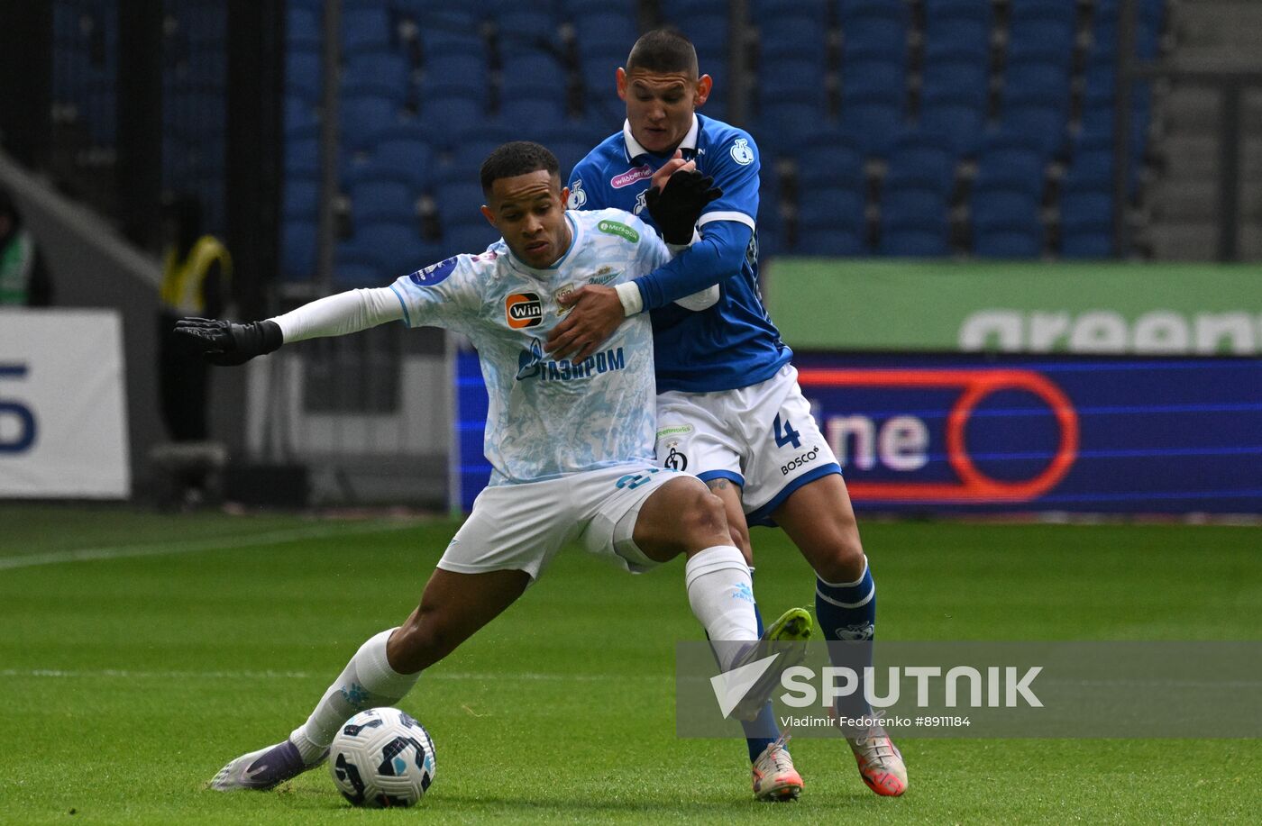 Russia Soccer Premier-League Dynamo - Zenit