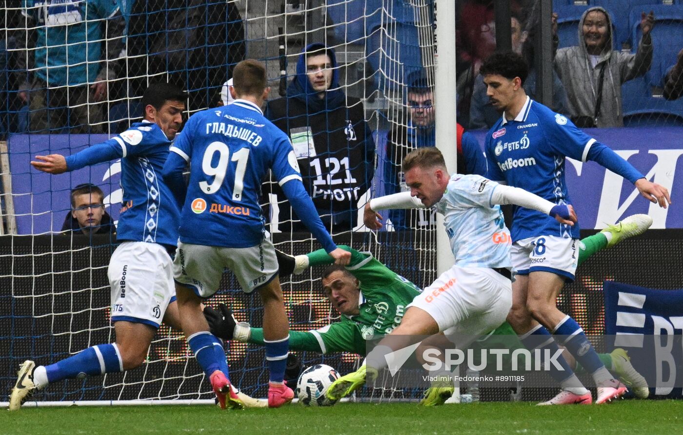Russia Soccer Premier-League Dynamo - Zenit