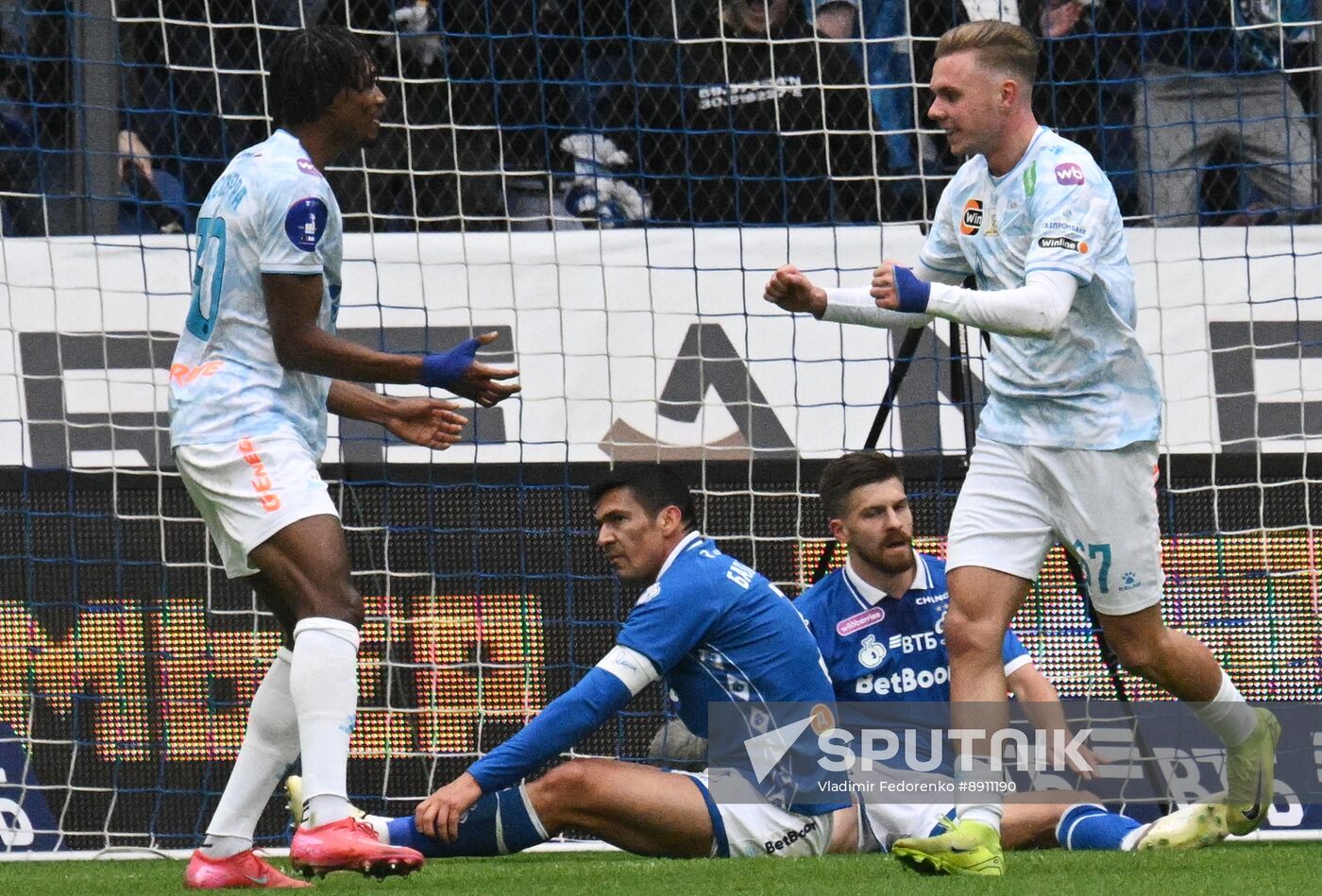 Russia Soccer Premier-League Dynamo - Zenit