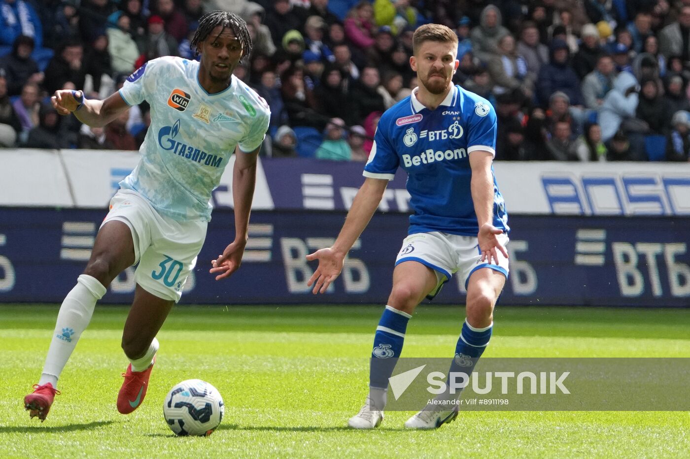 Russia Soccer Premier-League Dynamo - Zenit