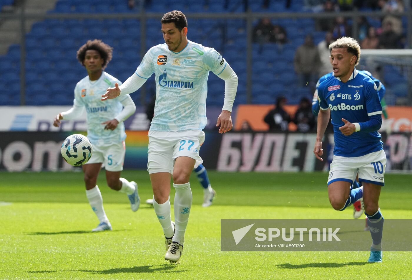 Russia Soccer Premier-League Dynamo - Zenit