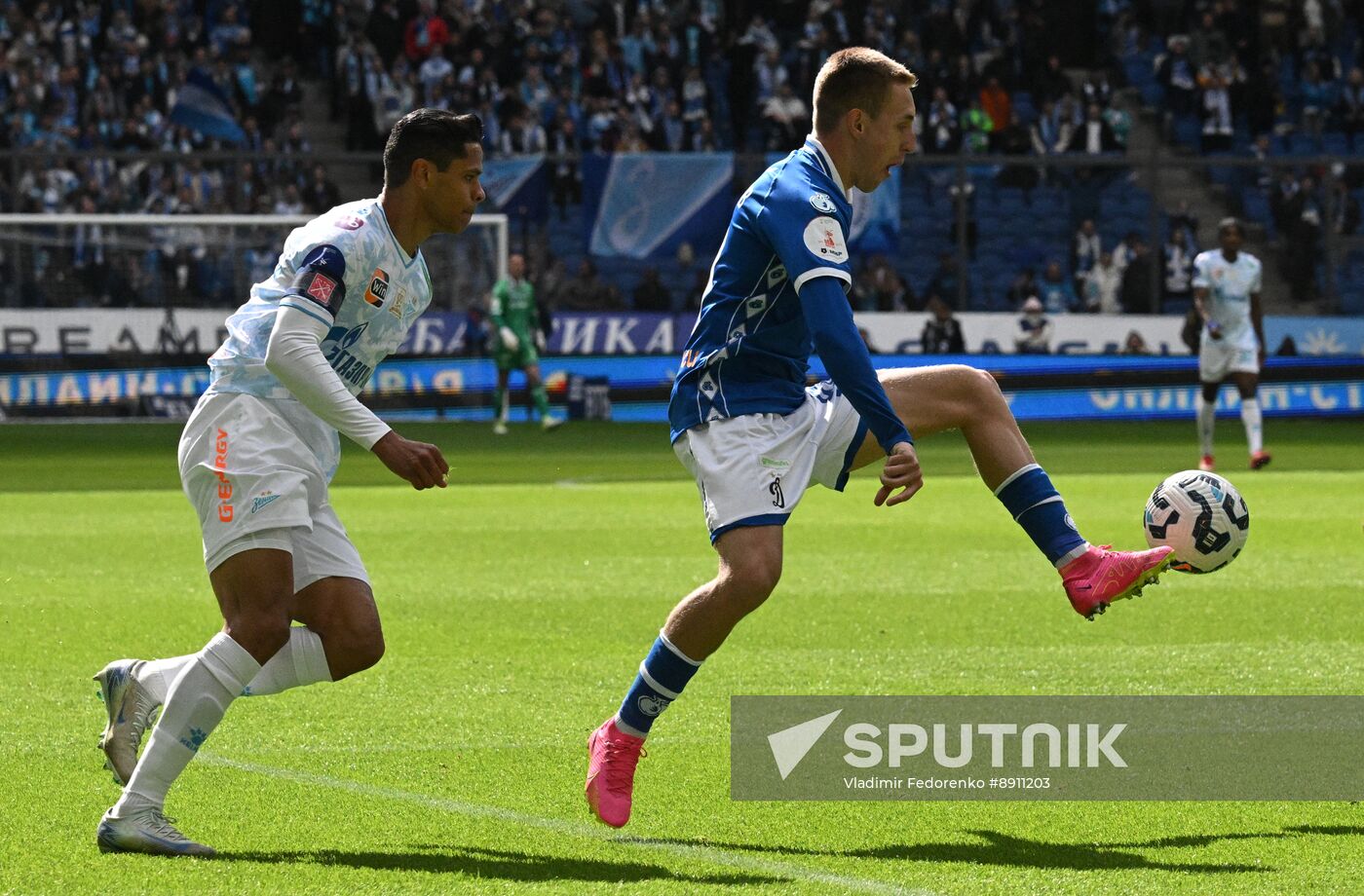 Russia Soccer Premier-League Dynamo - Zenit