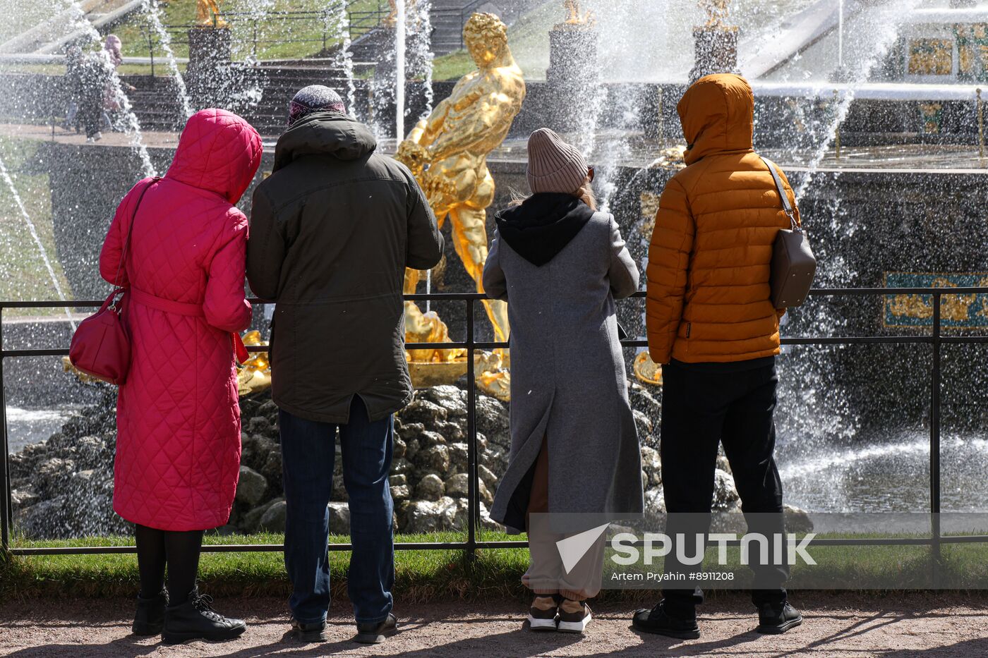 Russia Fountain Season