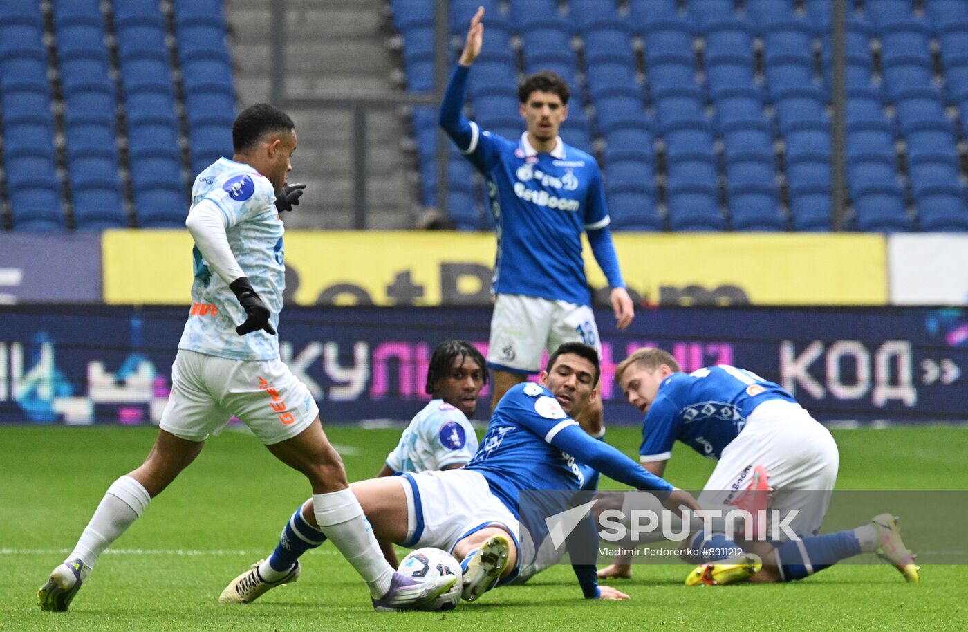 Russia Soccer Premier-League Dynamo - Zenit