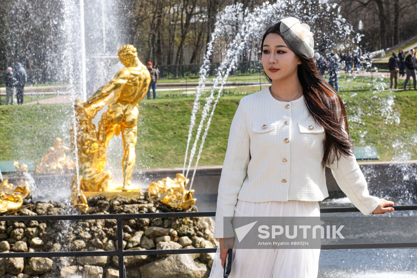 Russia Fountain Season