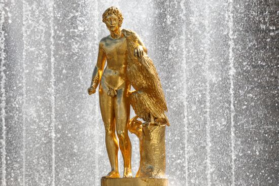 Russia Fountain Season