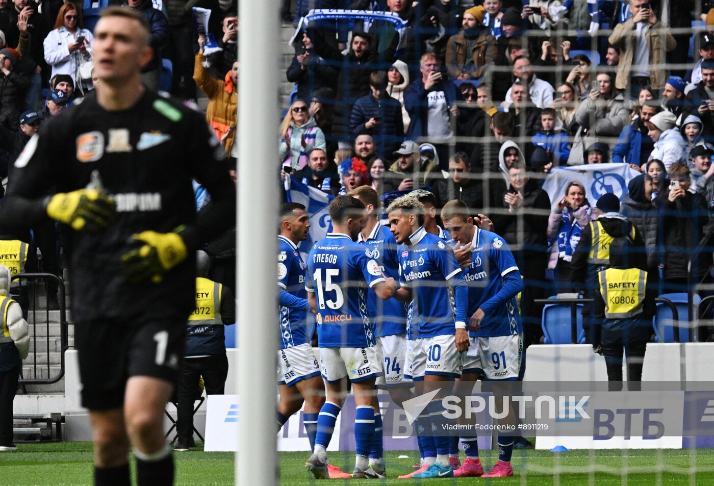 Russia Soccer Premier-League Dynamo - Zenit