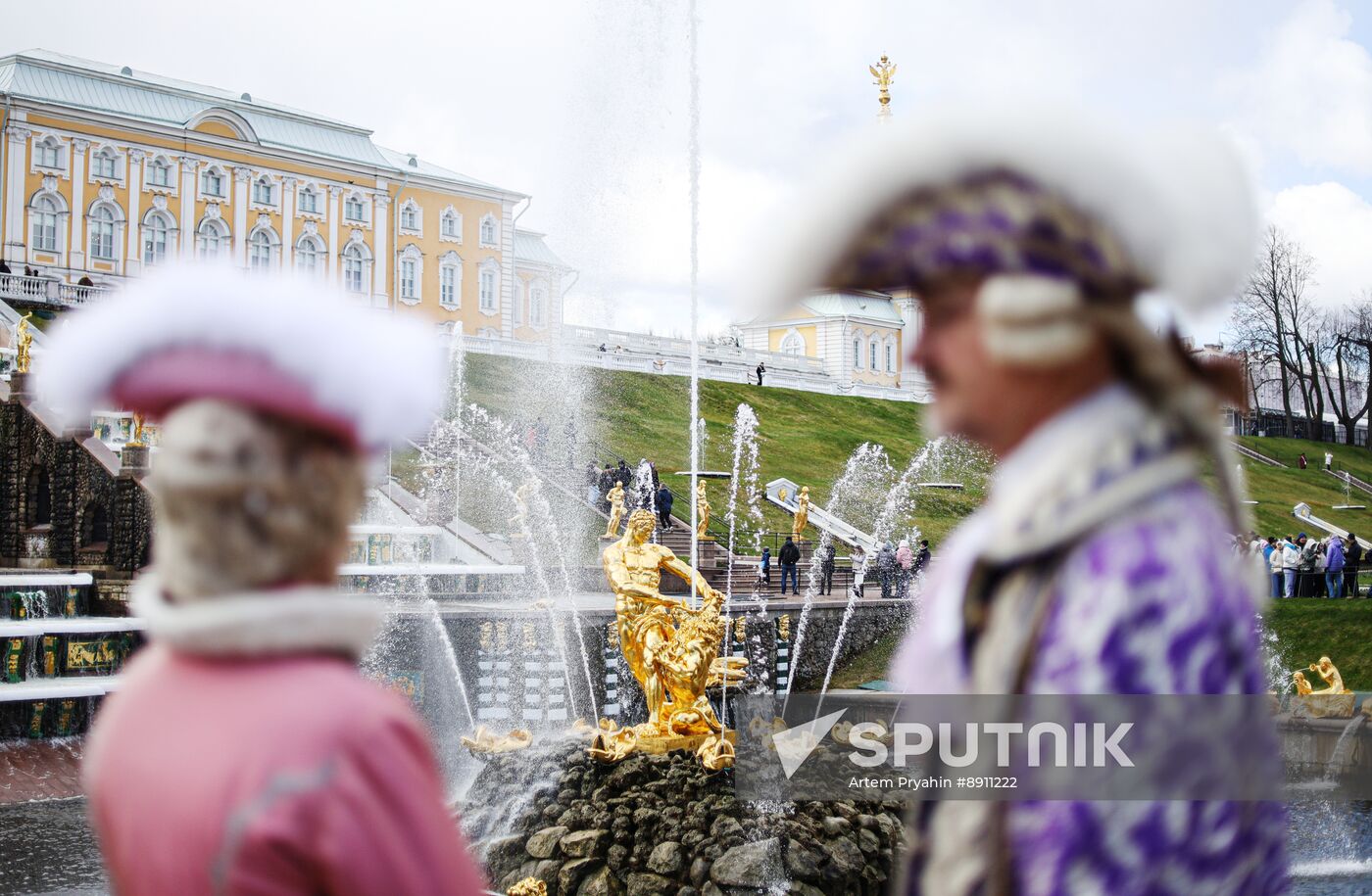 Russia Fountain Season