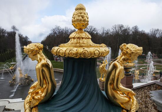 Russia Fountain Season