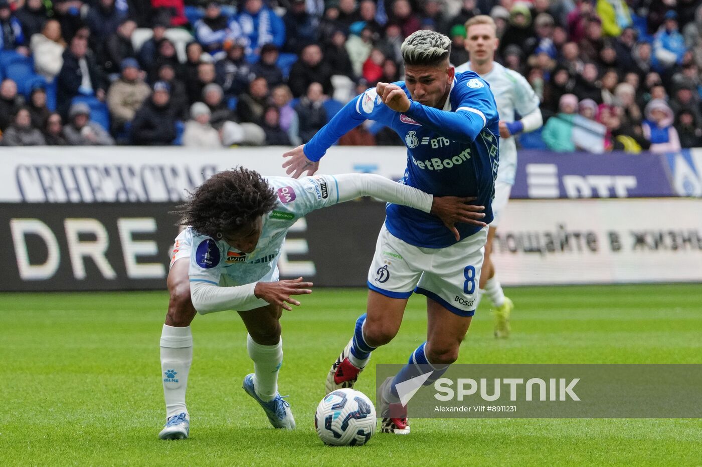 Russia Soccer Premier-League Dynamo - Zenit