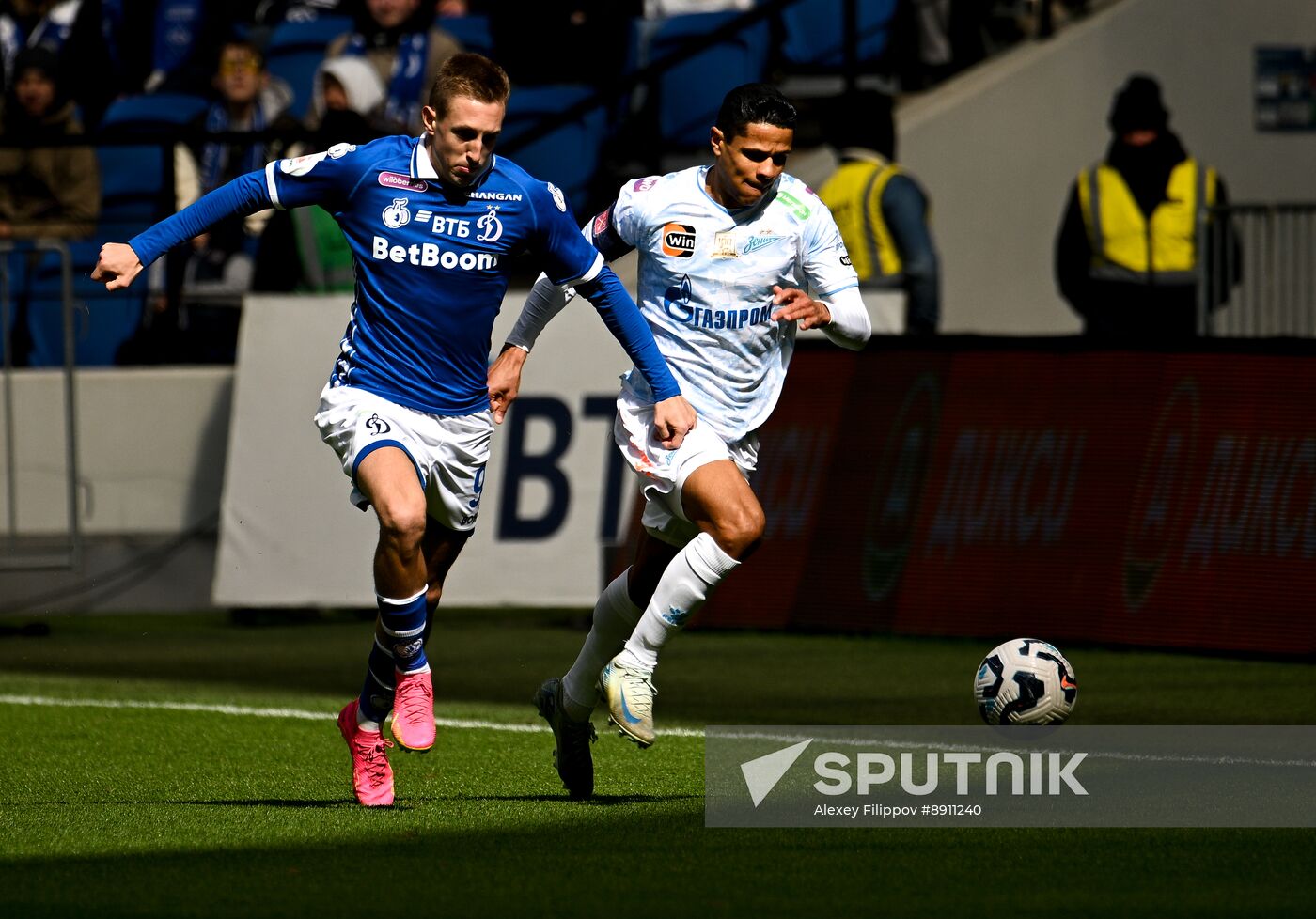 Russia Soccer Premier-League Dynamo - Zenit