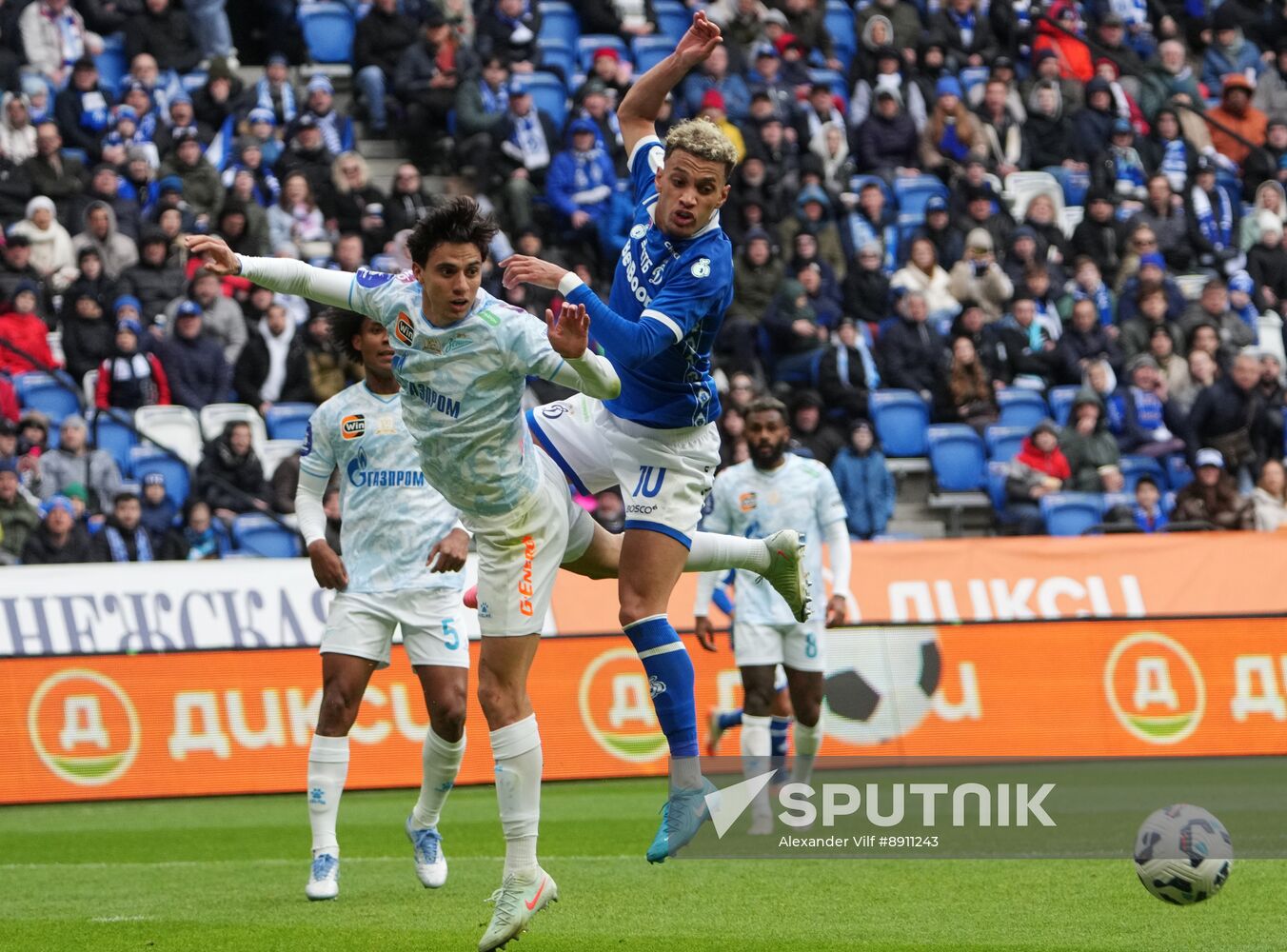 Russia Soccer Premier-League Dynamo - Zenit