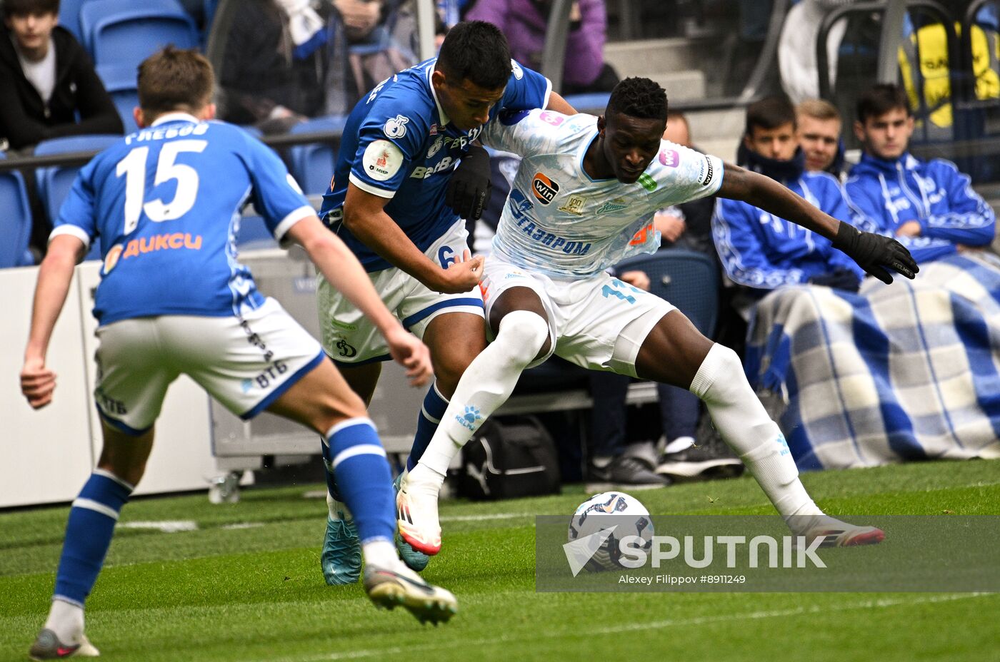 Russia Soccer Premier-League Dynamo - Zenit