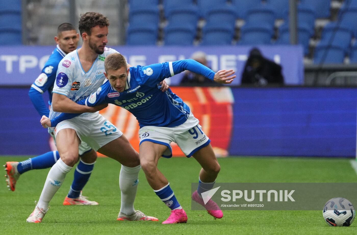 Russia Soccer Premier-League Dynamo - Zenit