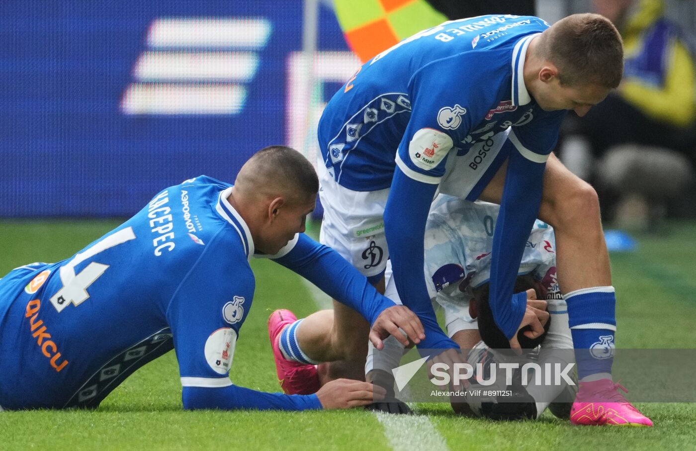 Russia Soccer Premier-League Dynamo - Zenit